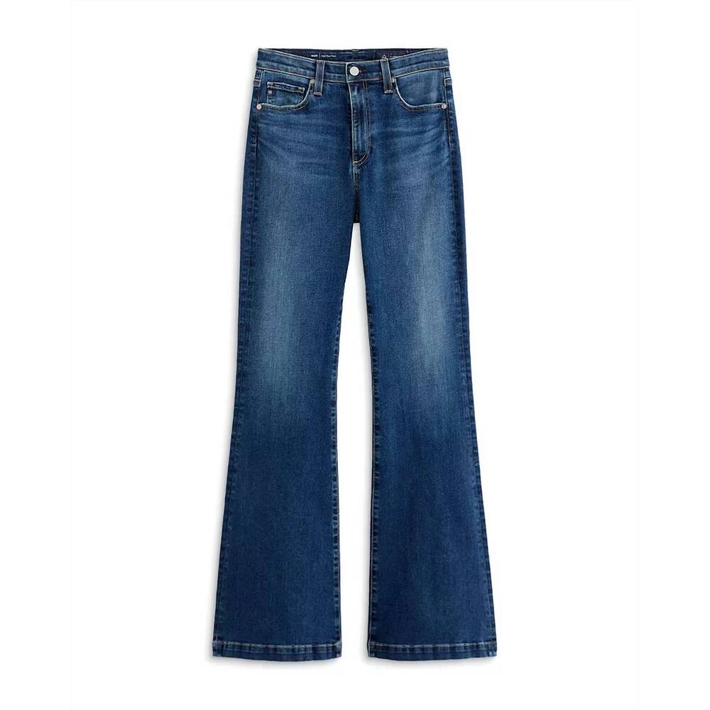AG Adriano Goldschmied Blue Flare Jeans - Picture 7 of 7